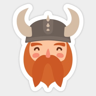 Cute viking Sticker